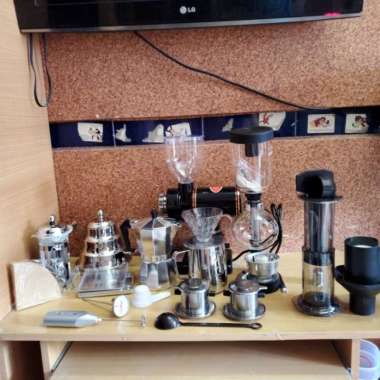 PAKET KEDAI KOPI LENGKAP. COFFEE MAKER SET CAFE. PAKET ALAT CAFE - LORENA