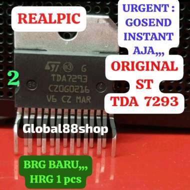 TDA7293 TDA 7293 ST ORIGINAL ASLI IC AUDIO AMPLIFIER POWER IGBT TRANSISTOR LAS MESIN TRAVO TRAPO TRA
