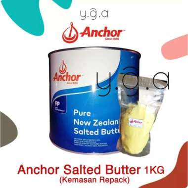 Anchor Salted Butter Anchor Butter Mentega Anchor 1KG
