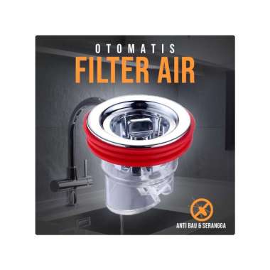 Goto Dequa Filter Saringan Penyaring Saluran Air Wastafel Cuci Piring