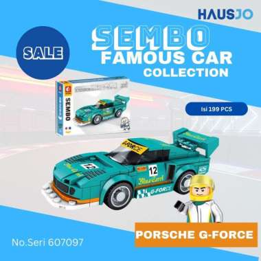Sembo Building Block Famous Car Collection (607097 - 607100) 607097
