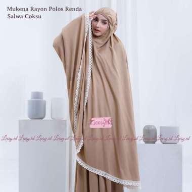 Jumuna - Mukena Dewasa Rayon Renda Salwa MILO