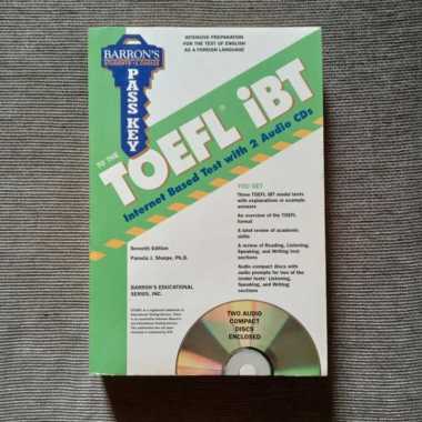 Barrons Pass Key - To The Toefl iBT Plus 2 Audio CD - Pamela J Sharpe