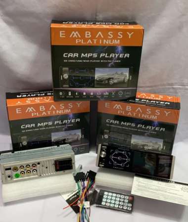 Tape Mobil Single Din Embassy Mp5 Layar Sentuh 4 Inch Bluetooth Usb Sale