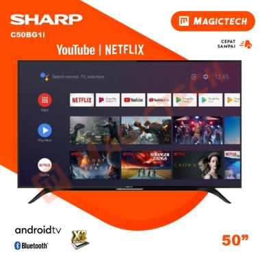 TV SHARP 50" / 50 INCH 2T-C50BG1i / 2TC50BG1i FHD - ANDROID TV