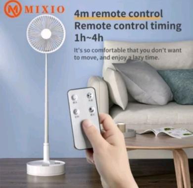Mixio p11 Kipas angin lipat fan portable remote control Auto swing