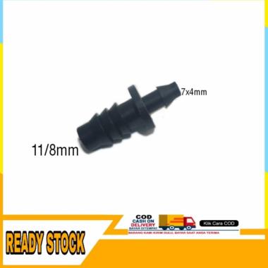 Konektor Selang Pe 8/11 ke 4/7 / Nepel Reducer Selang 11mm ke 7mm