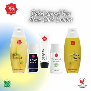 Paket Viva lemon untuk wajah berjerawat