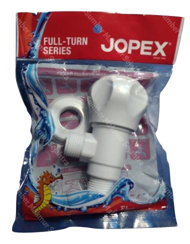 Jopex Stop Kran Shower Kamar Mandi WC 05W Putih