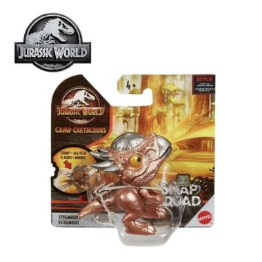 Jurassic World Camp Cretaceous STYGIMOLOCH Snap Squad Mattel Mainan Anak Figure