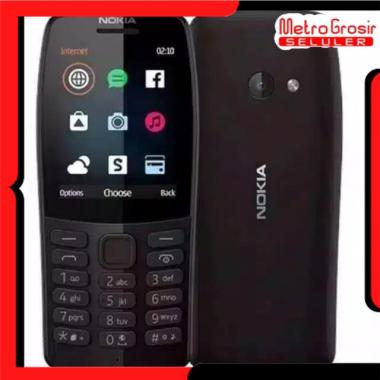 NOKIA 210 NEW DUAL SIM CAMERA GARANSI RESMI TAM Merah