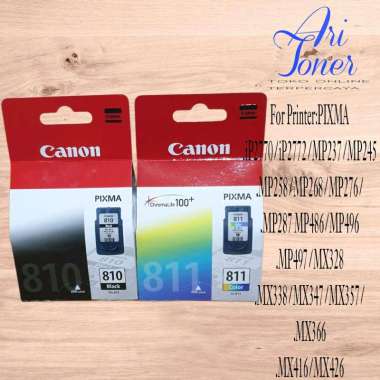 Paketan tinta canon 810/811