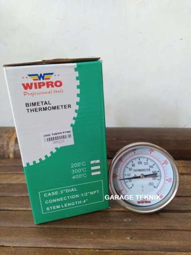WIPRO Thermometer Payung 3 inch 200, 300, 400 Celcius 200