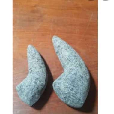 ANAK ulekan Cobek dari bahan Batu / Pegangan ulekan cobek asli BATU