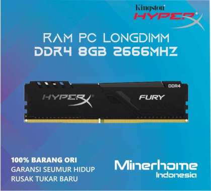 Memory RAM PC LONGDIMM DDR4 8GB 2666Mhz PC21300