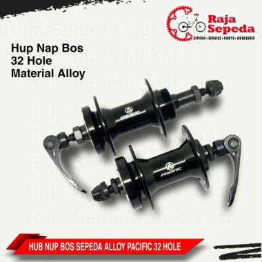 HUB NAP BOS SEPEDA PACIFIC QR 32 HOLE MTB SELI MINION FEDERAL