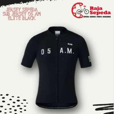 JERSEY SEPEDA SUB JERSEY 05AM ELITE ORIGINAL BLACK XL