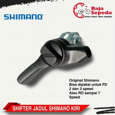 SHIFTER JADUL VINTAGE SHIMANO KIRI BISA DIPAKAI UNTUK 2 SAMPAI 7 SPEED