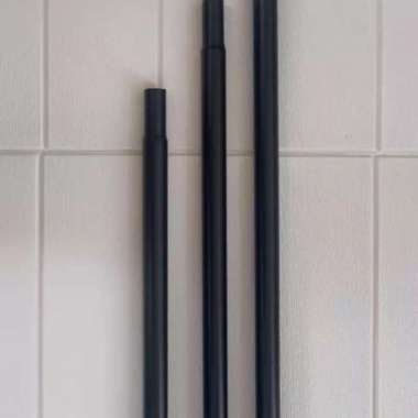 SEATPOST TIANG SADEL SEPEDA 25.4mm HITAM UNTUK MTB MINION BMX 50cm