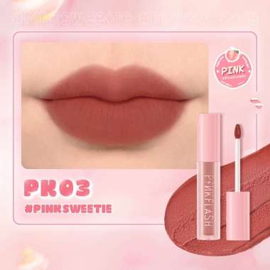 PINKFLASH PinkSweetie Fuzzy-Soft Velvet Matte Lip Clay Lipstik PK03