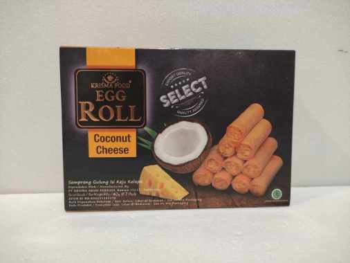 KRISMA FOOD EGG ROLL COCONUT CHEESE 80GR