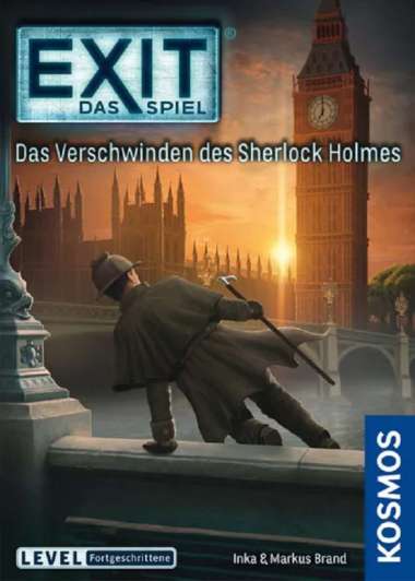 Exit The Game The Disappearance of Sherlock Holmes Board Game