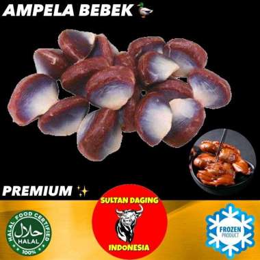 AMPELA BEBEK FROZEN 1 KG PREMIUM/ AMPLA BEBEK/ AMPELA BEBEK BERSIH/ AMPELA BEBEK RAW FROZEN 1KG/ AMP