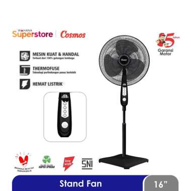 Cosmos Standing Fan Kipas Angin Berdiri 16 Inch - 16SAE | 16-SAE