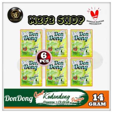 Dondong Minuman Serbuk Sweet Kedondong Ekstrak Sachet - 14 gr (Kemasan 6 Pcs)