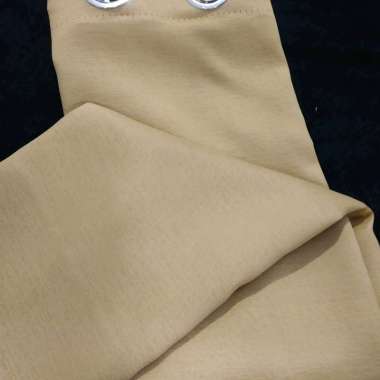 Gorden polos blackout doff embos hordeng tebal tidak mengkilap tirai jendela hotel kantor gordyn min