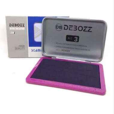 Bantalan cap/ stempel/ stamp pad Debozz no. 3