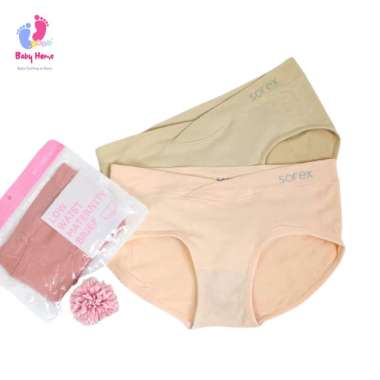 Celana Dalam Bumil Mini Cut Sepinggul Sorex CD Ibu Hamil CD 1200 XL/XXL -Acak