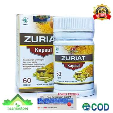 ZURIAT KAPSUL PROMIL Kapsul program kehamilan / kapsul zuriat 60 kpsl - zuriat 99 zuriat 21
