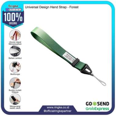 Ringke Hand Strap Forest Tali Hp Gantungan Wrist Lanyard
