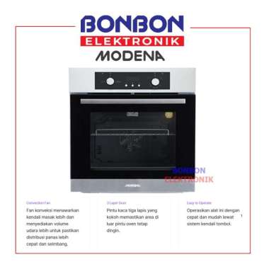 Modena Built-in Gas Oven 67L BO 4660 / BO-4660 Oven Tanam