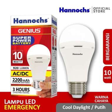 Lampu LED Hannochs Genius Emergency10 Watt