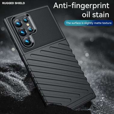 Casing Samsung S22 Ultra Case Samsung S22 Plus SoftCase Ruged Armor S22 Plus Hitam