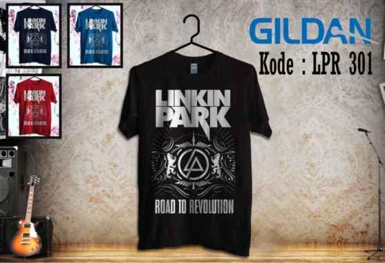 Kaos musik linkin park road to revolution-Kaos original gildan soft