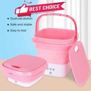 ZS Mesin Cuci Ultrasonic Mesin Cuci Mini Portable Bucket Ember Mesin Cuci - Mesin Cuci 220V