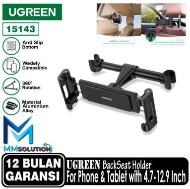 UGREEN Headrest Backseat Car Phone Holder Tablet iPad Bracket Mobil