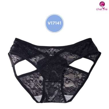 Chelyne CD Mini Wanita V6885 / V6808 / V17141 Bahan Full Lace Brukat Sexy V17141