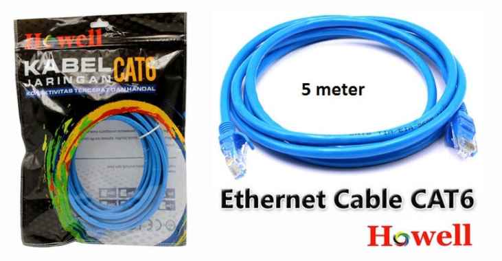HOWELL KABEL LAN CAT 6 5m