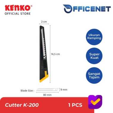 KENKO CUTTER K-200 (9 Mm Blade) 2PCS ISI A 100