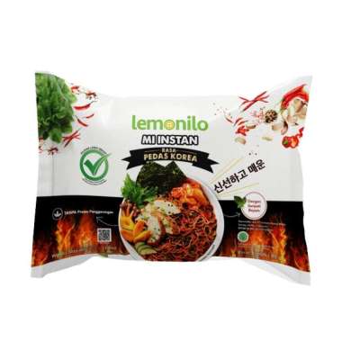 Lemonilo Mie Ayam Bawang / Mie Sehat Pedas Korea