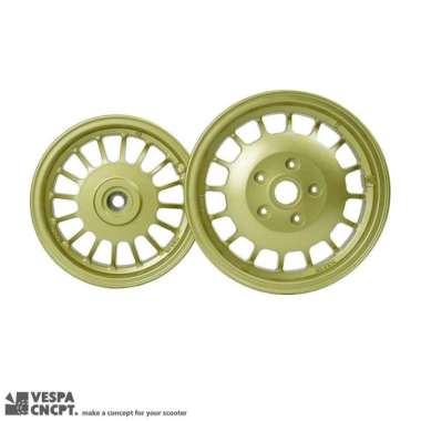 Velg Vrossi Uno Gold Depan Belakang Vespa Lx Lxv S Rear