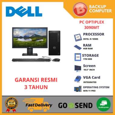 DELL OPTIPLEX PC DESKTOP 3090MT i5 10105 W11 PRO