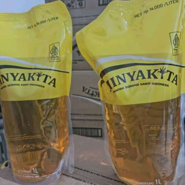 Minyak goreng kita refill 1 liter