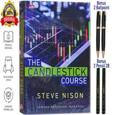 Buku The Candlestick Course - Sebuah Referensi Investasi - Original