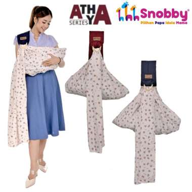 Snobby Gendongan Samping Sling Multifungsi Athaya Series GSM Athaya Navy