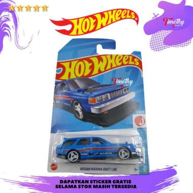 Hot Wheels Nissan Maxima Drift Car Biru HW J-Imports